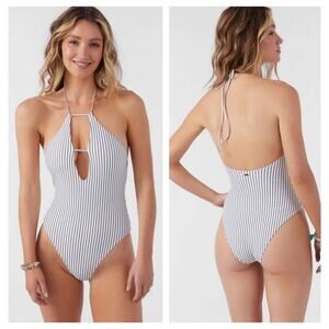 NEW O'Neill SALTWATER ESSENTIALS SANTA CRUZ CHEEKY ONE-PIECE Size S